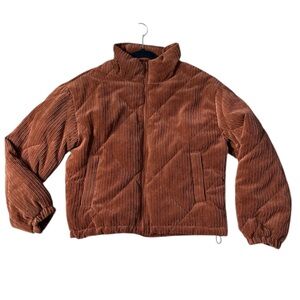Love Tree Rust Corduroy Jacket size L
